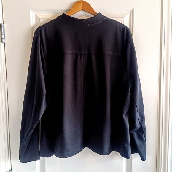 MICHAEL Michael Kors Black Full Zip Cardigan Sweater - Picture 2 of 6